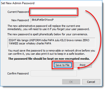 [KB7550] Change the admin password in ESET Endpoint Encryption for a